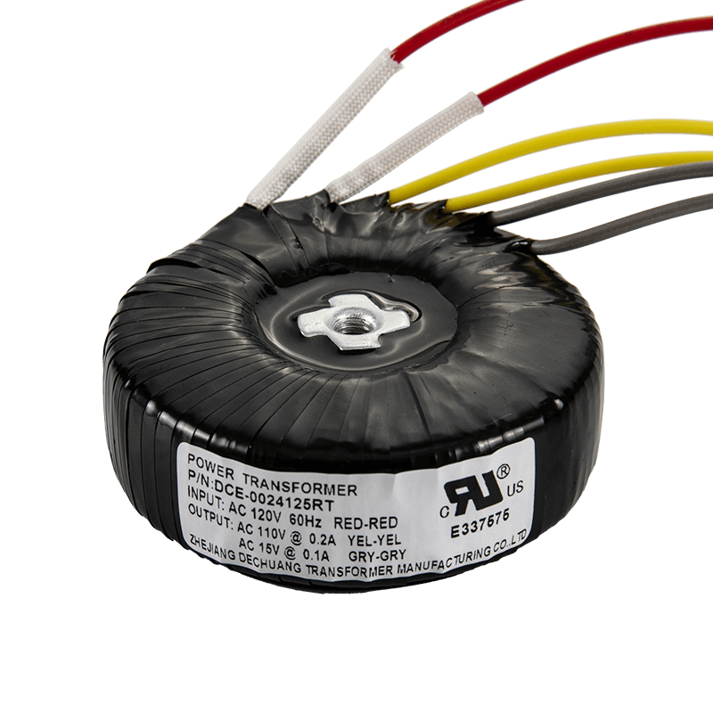 UL Certificate 120V to 110V 30VA Toroidal Transformer