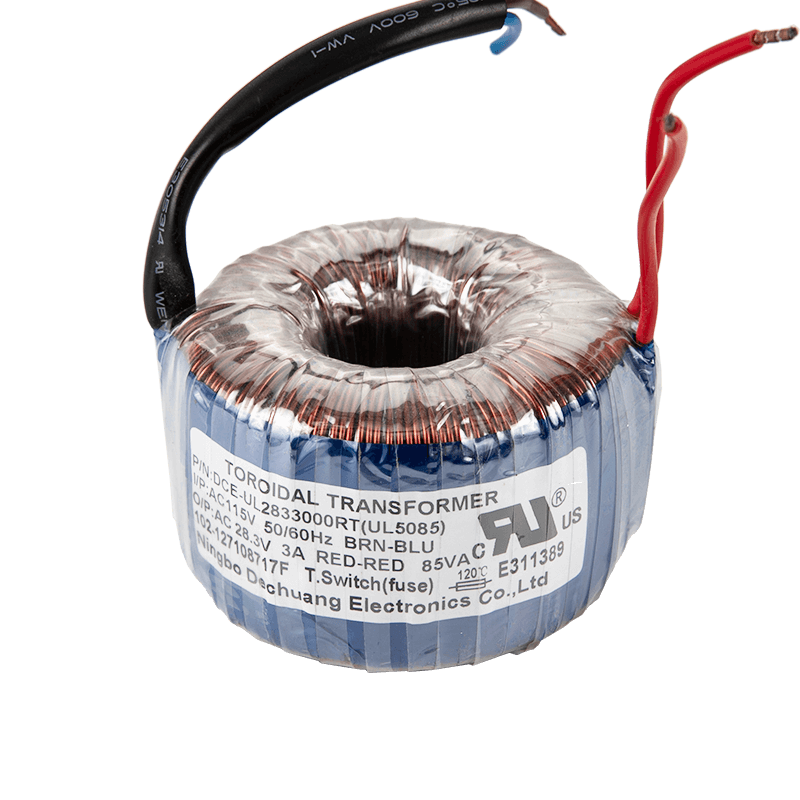 UL Certificate 115V to 28.3V 85VA Toroidal Transformer For Automatic Door